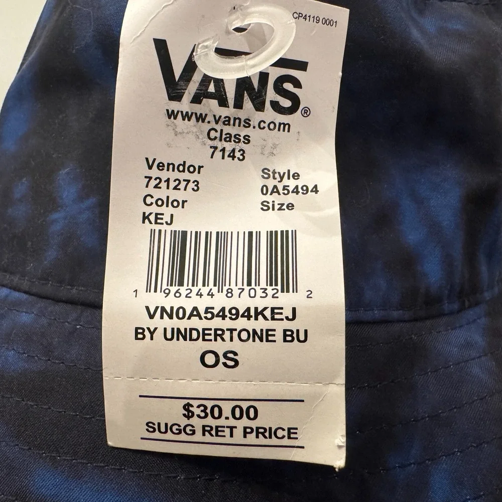 New‎ VANS Designer Baby Sport Skater Surfer Street Style Bucket Hat Cap Tye Dye